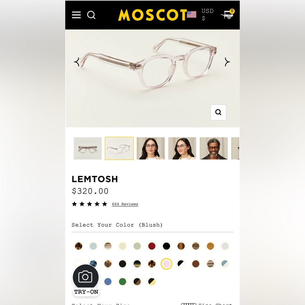 Moscot Lemtosh Frame Unisex